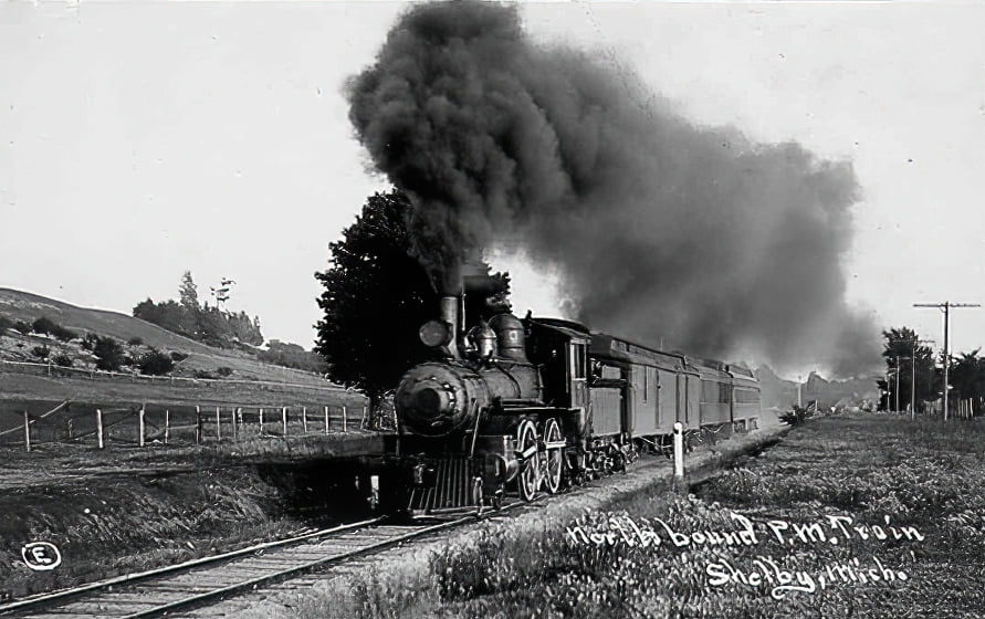 PM Train Near Shelby